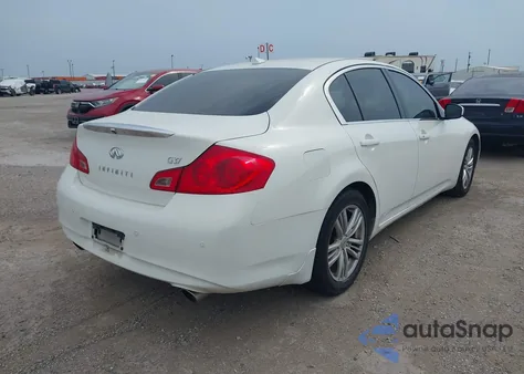 2010 Infiniti G37 Journey z USA, uszkodzony, nr VIN JN1CV6AP9AM201325